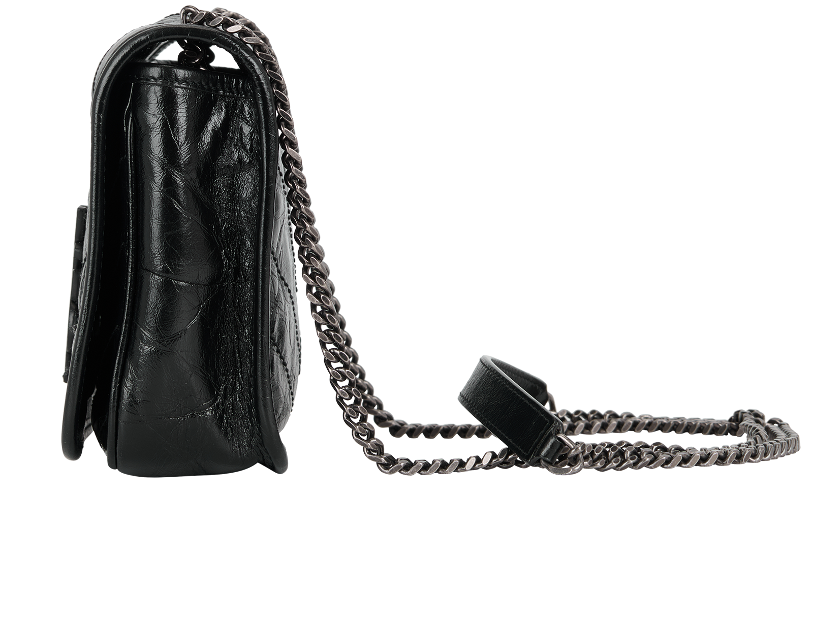 Mini Niki, &pound;1,100, Handbags, Black, Leather, Bottom view